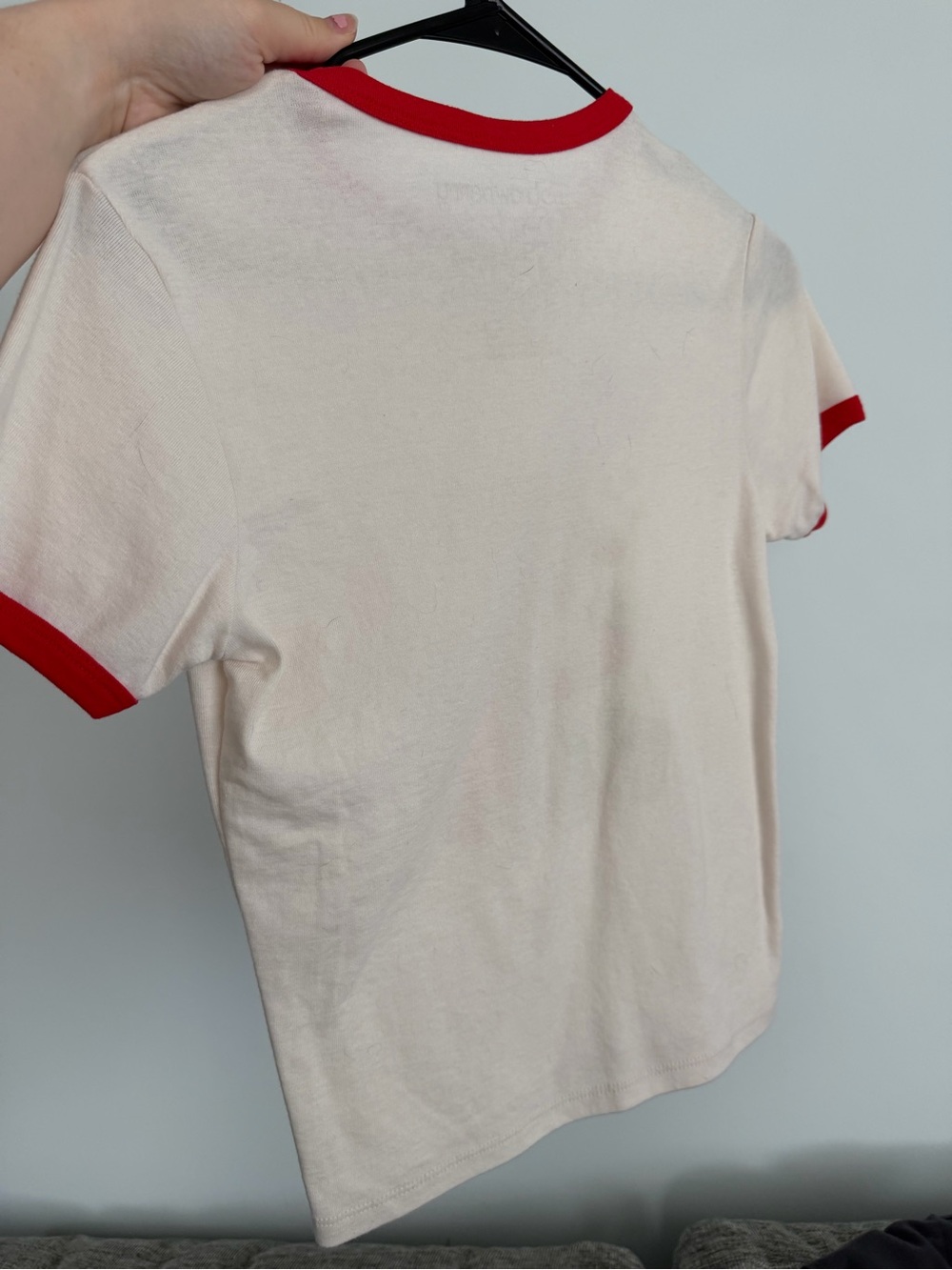 Shortcake Cream & Red Graphic Tee - Picture 2 of 3